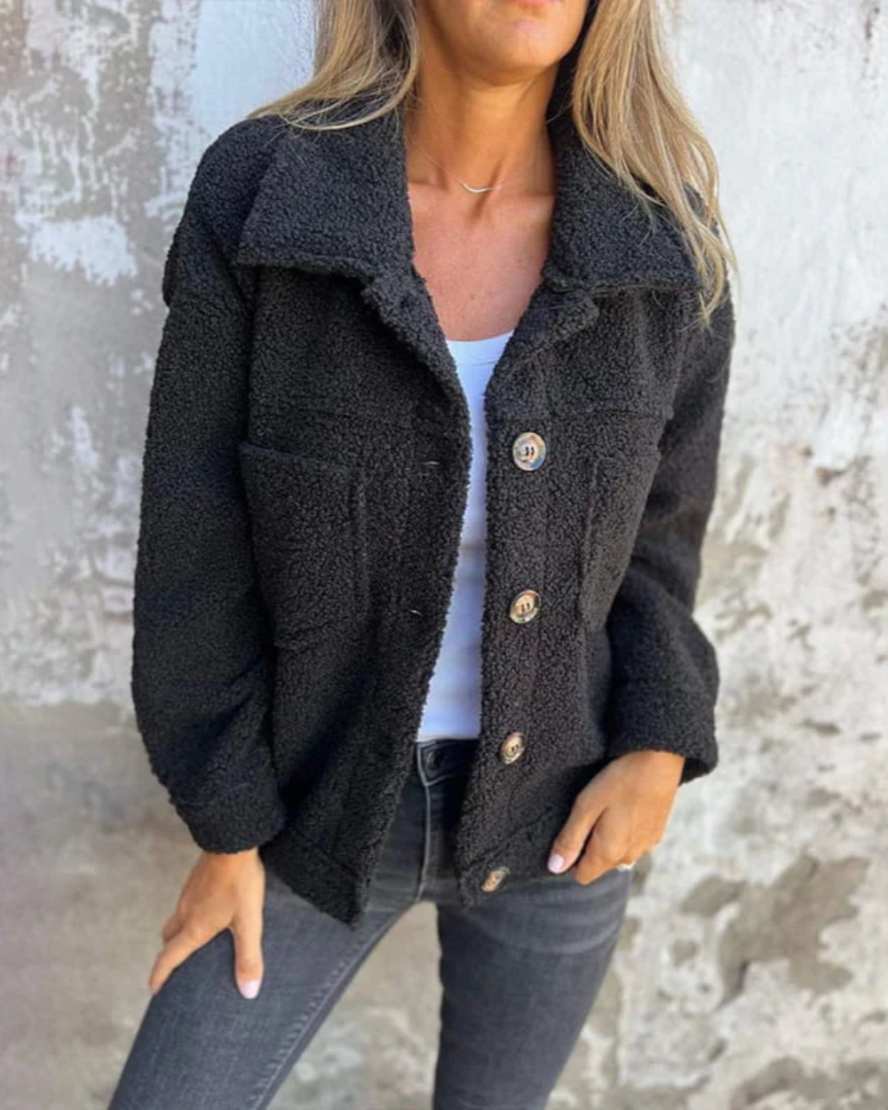 Veste courte et chaude de printemps