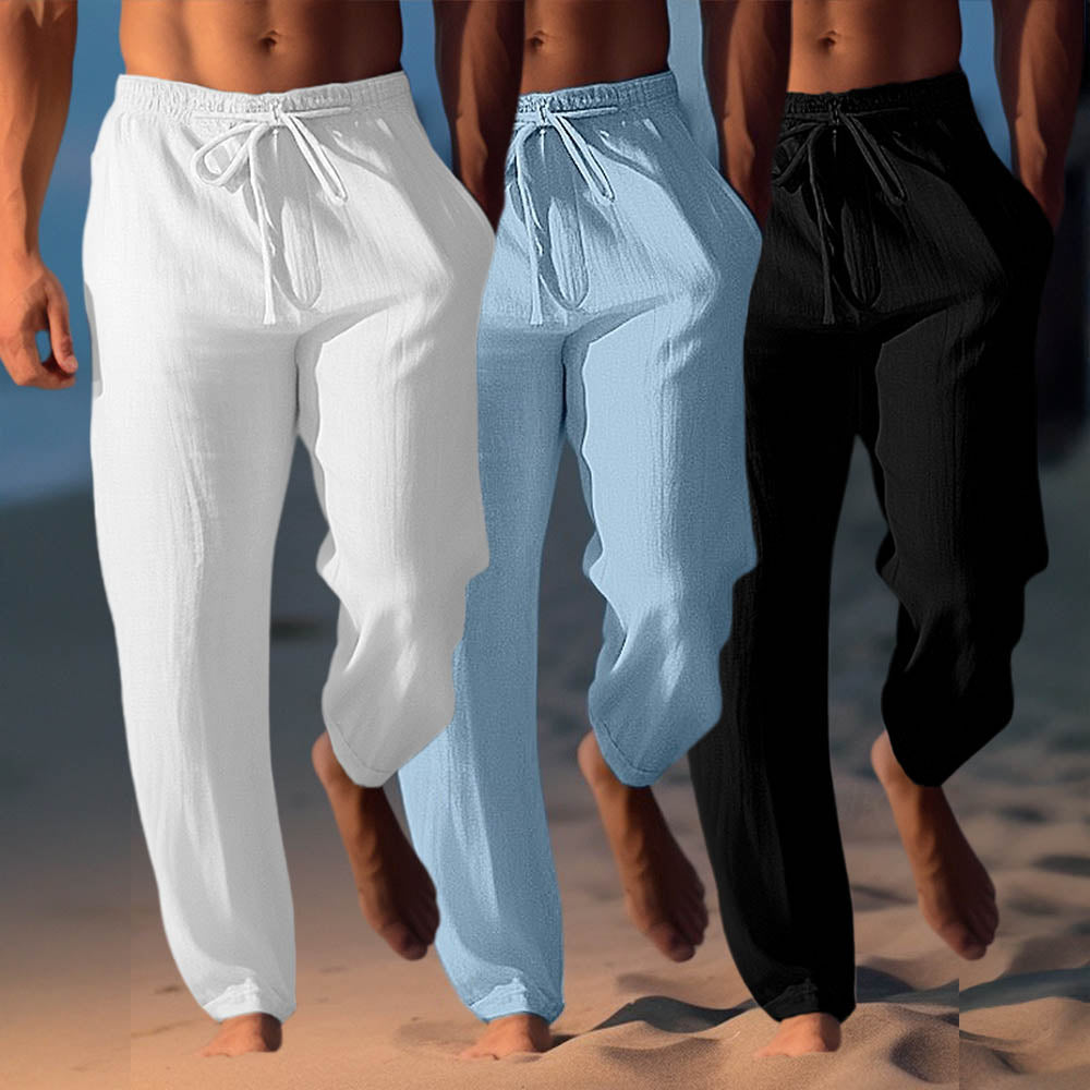 Pantalon en lin Zakynthos