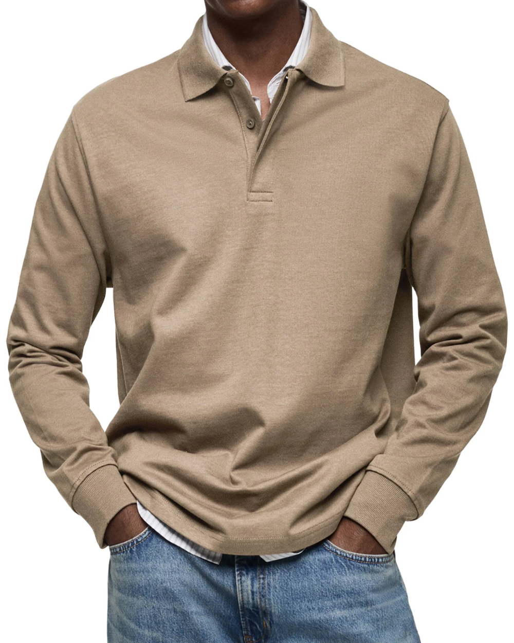 Pull polo décontracté