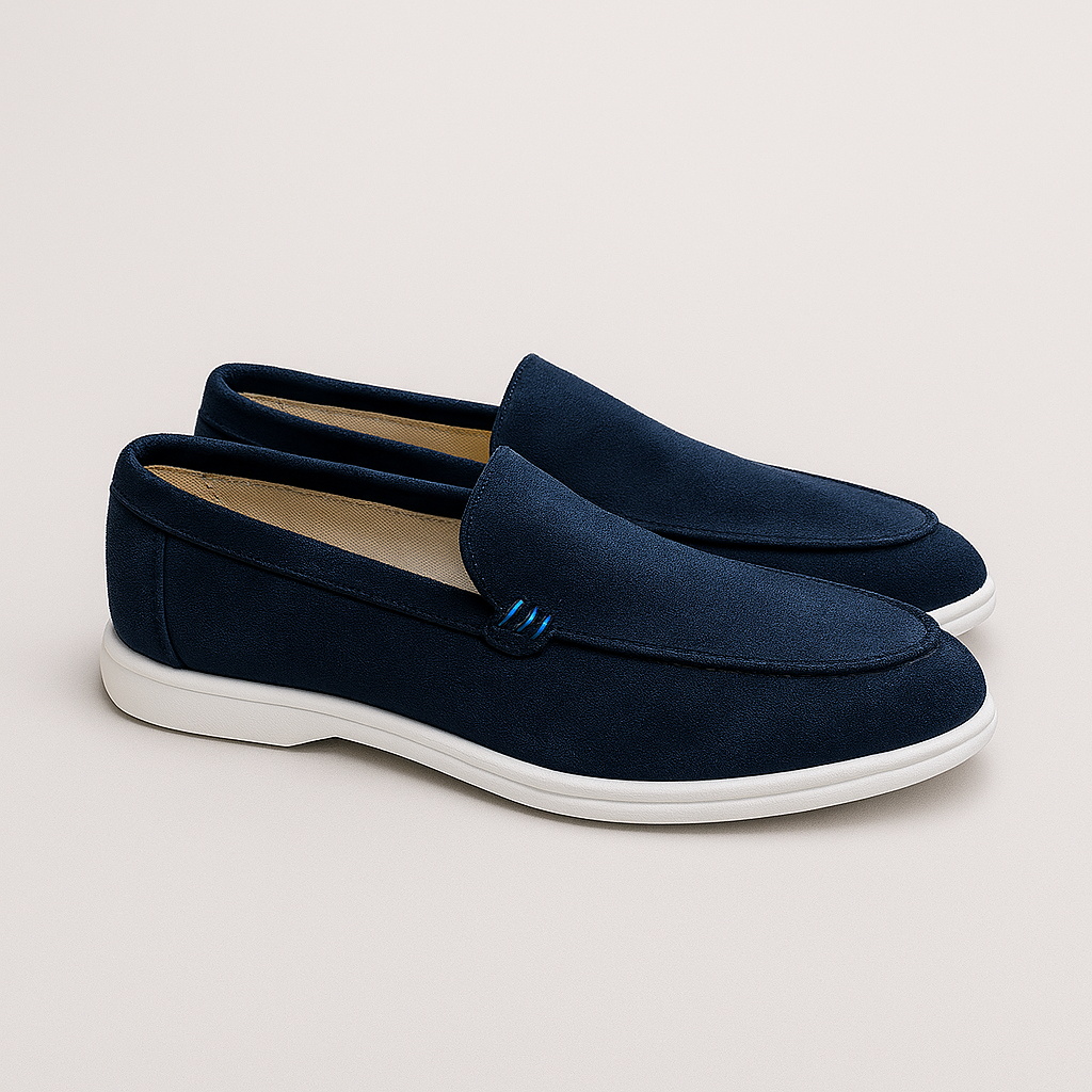 Mocassins élégants en daim