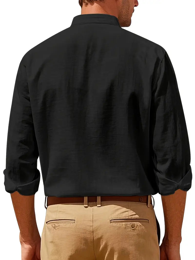 Chemise en lin élégante