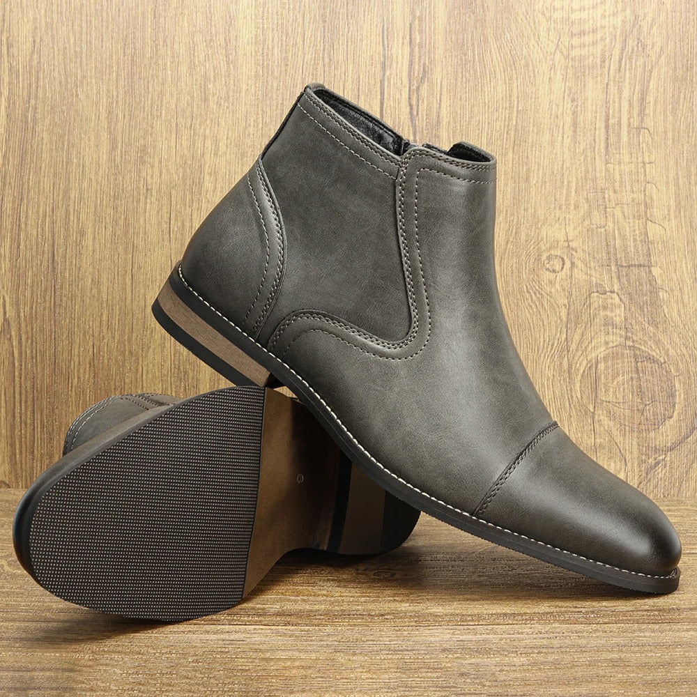 Bottes Chelsea en cuir
