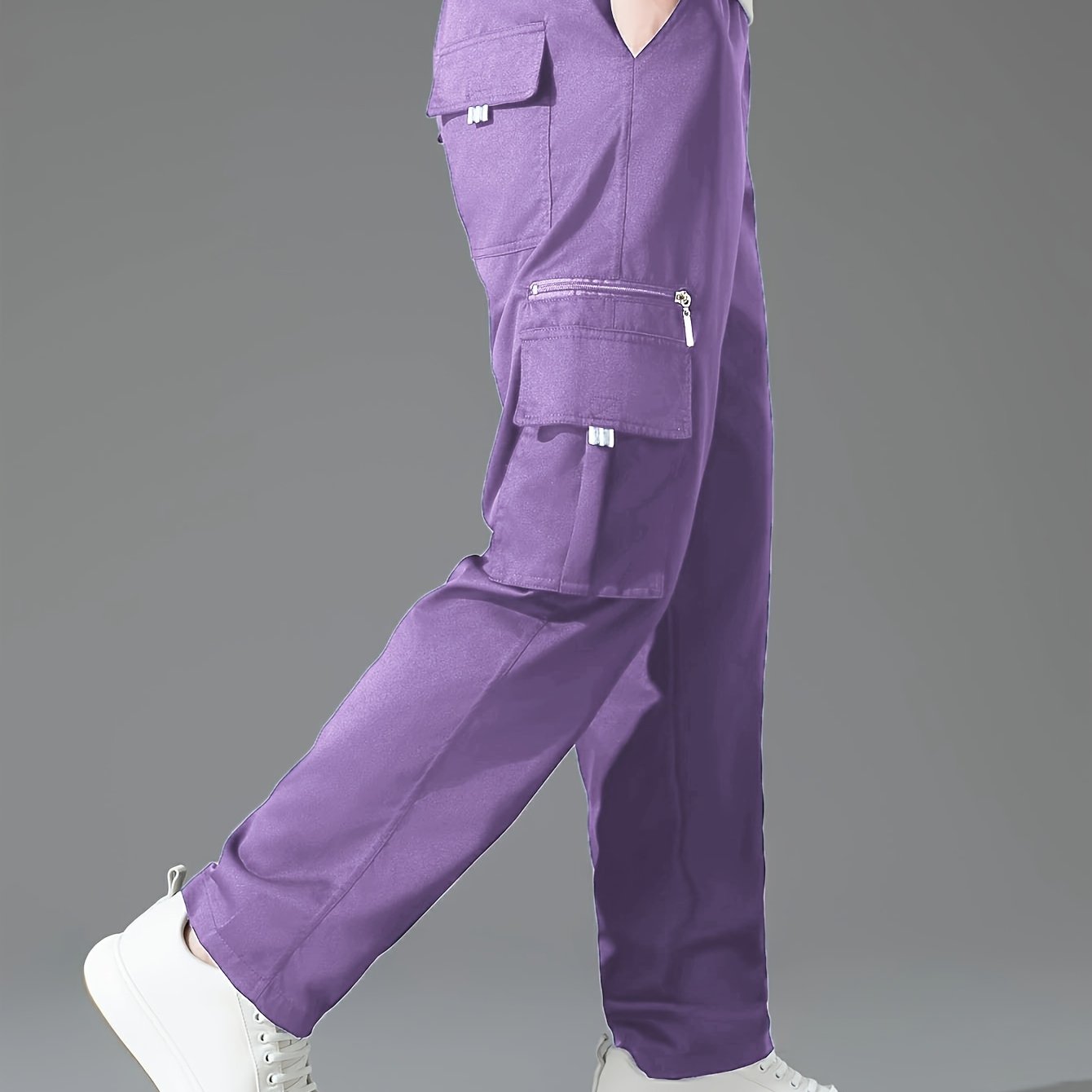Pantalon cargo ample