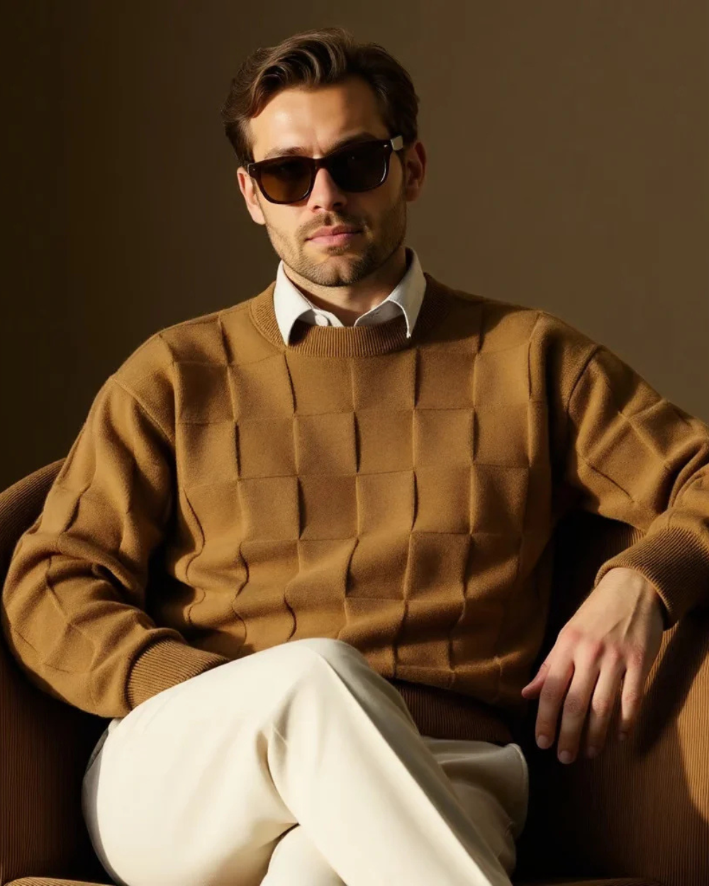 Pull en tricot de qualité supérieure