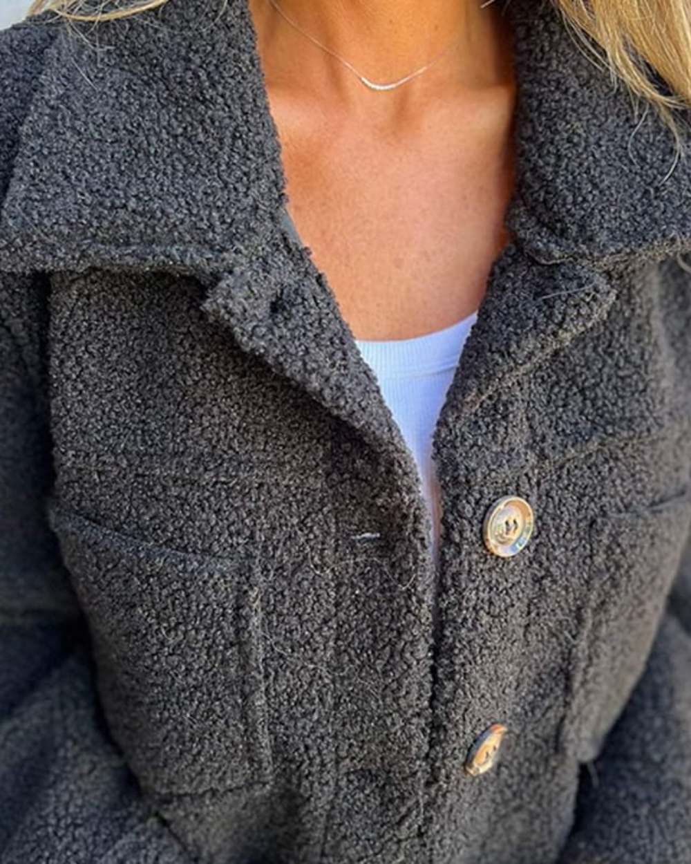 Veste courte et chaude de printemps