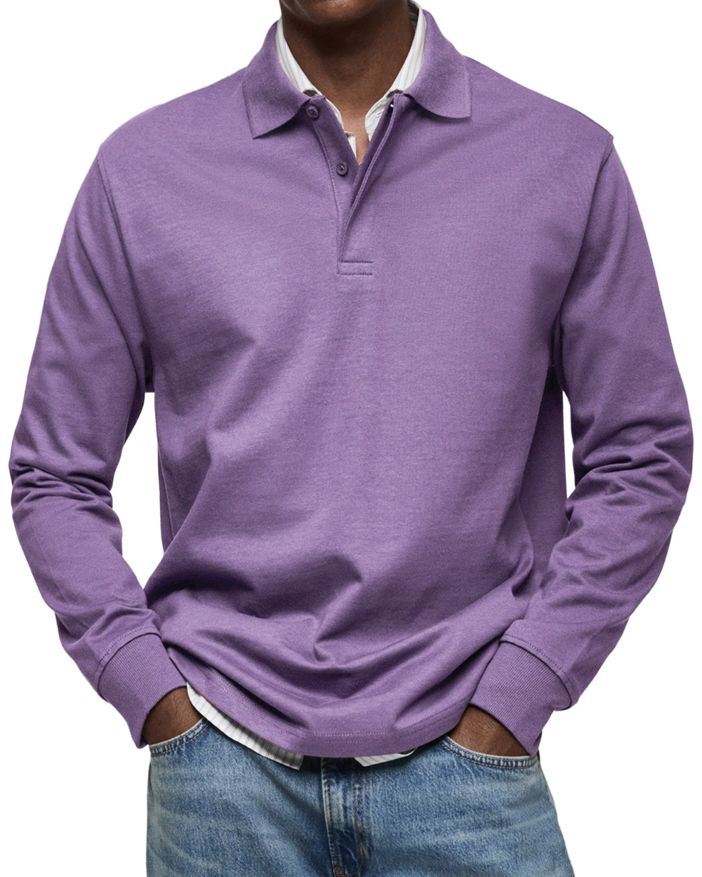 Pull polo décontracté