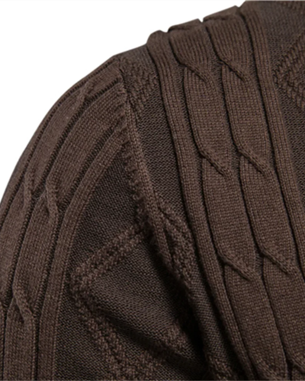 Cardigan de luxe pour hommes avec boutons