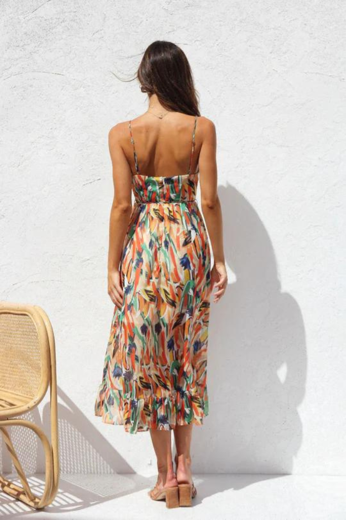 Robe midi élégante