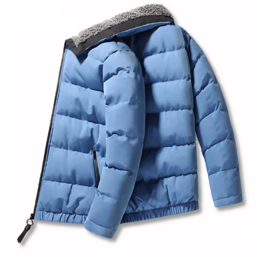 Veste d'hiver à col montant