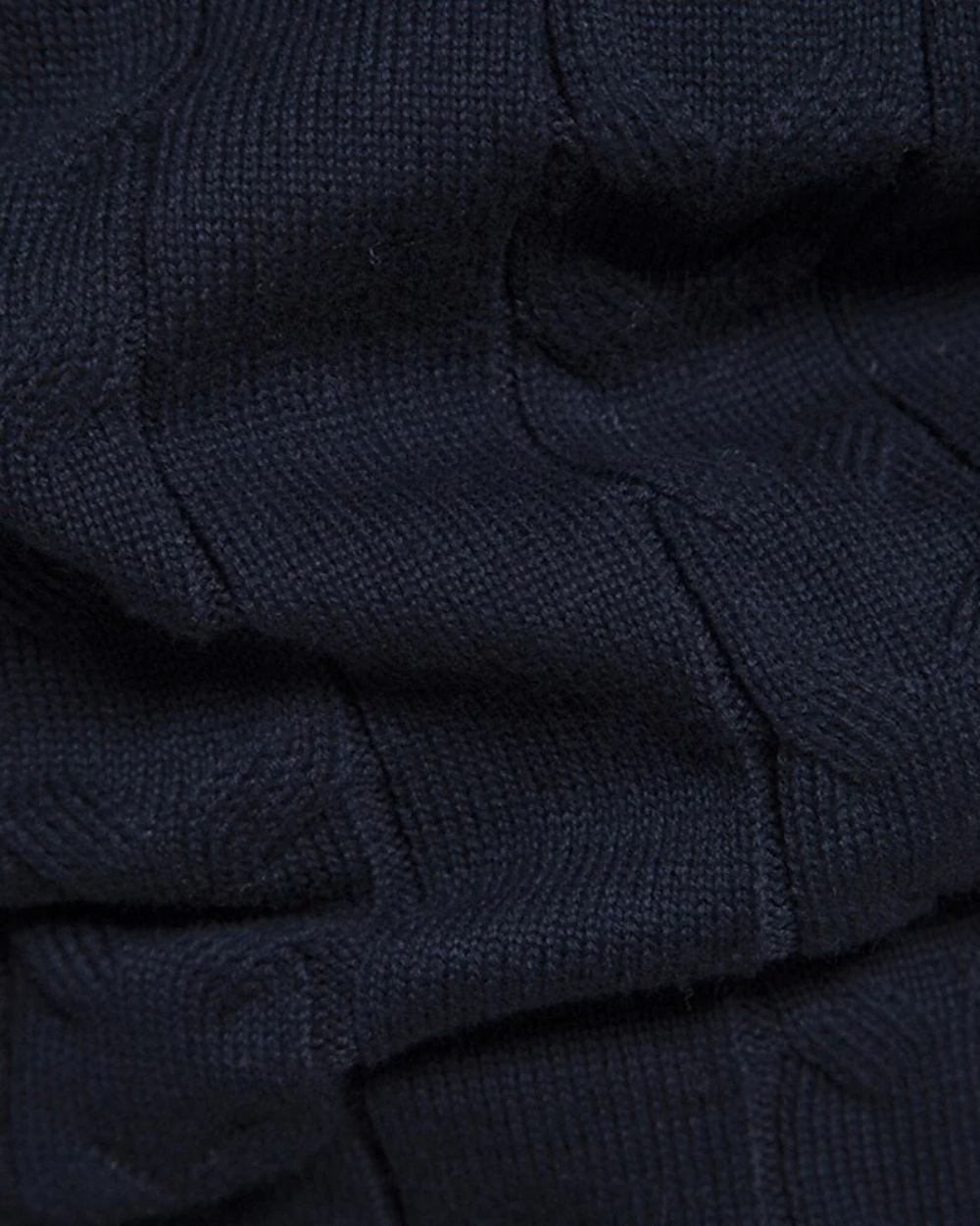 Frederico - Pull zippé en coton avec motif