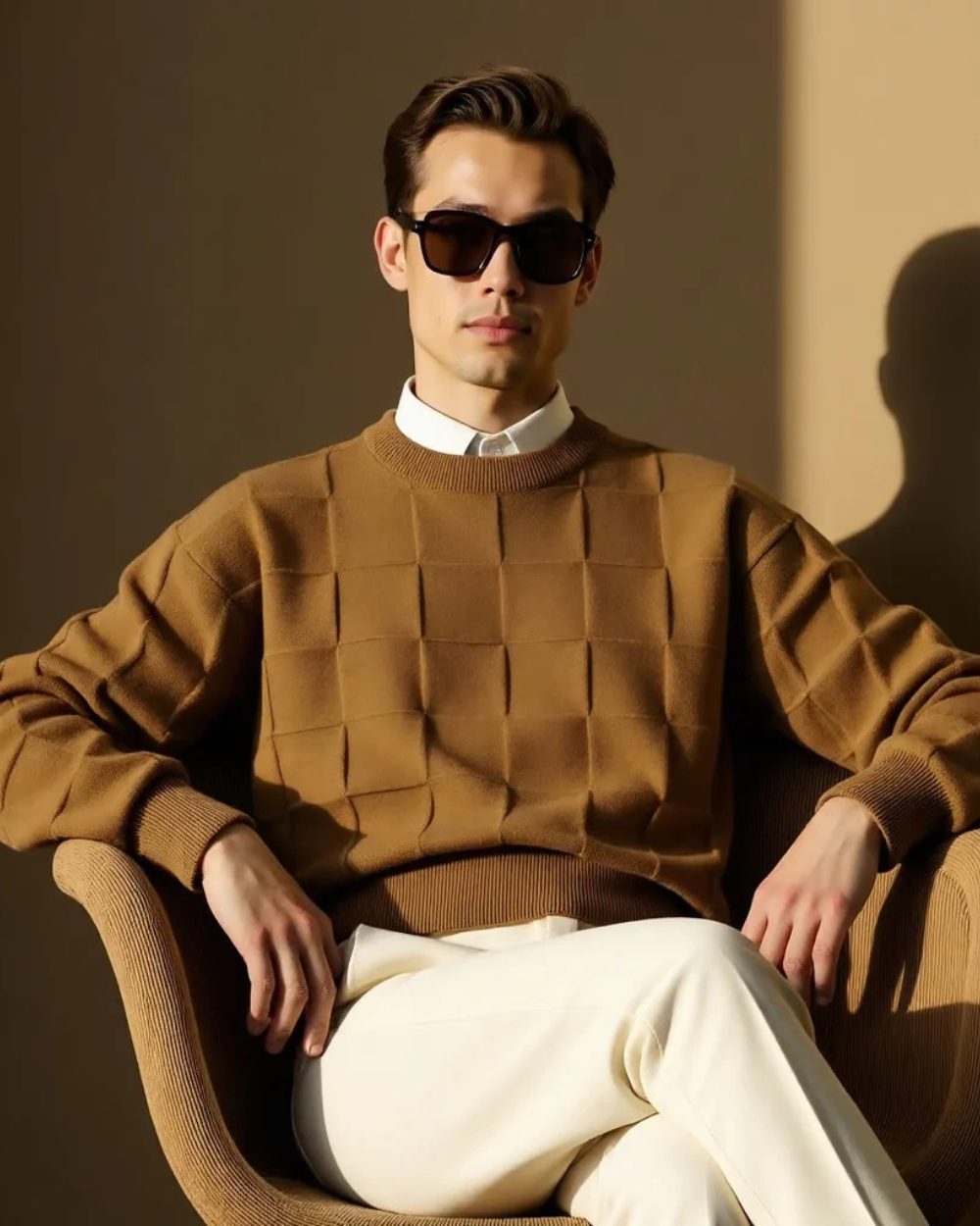 Pull en tricot de qualité supérieure