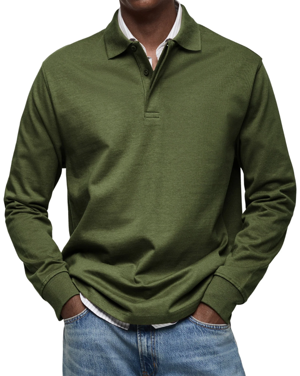 Pull polo décontracté