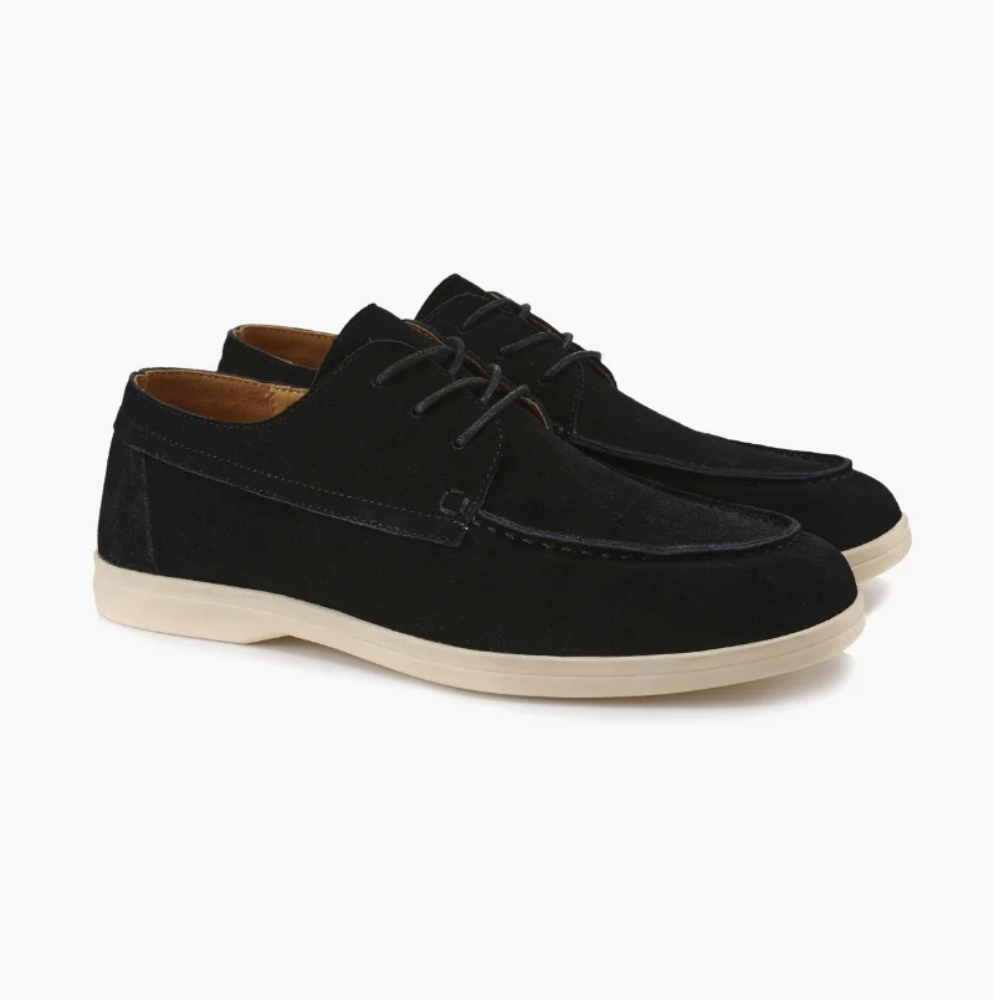 Chaussures élégantes en daim