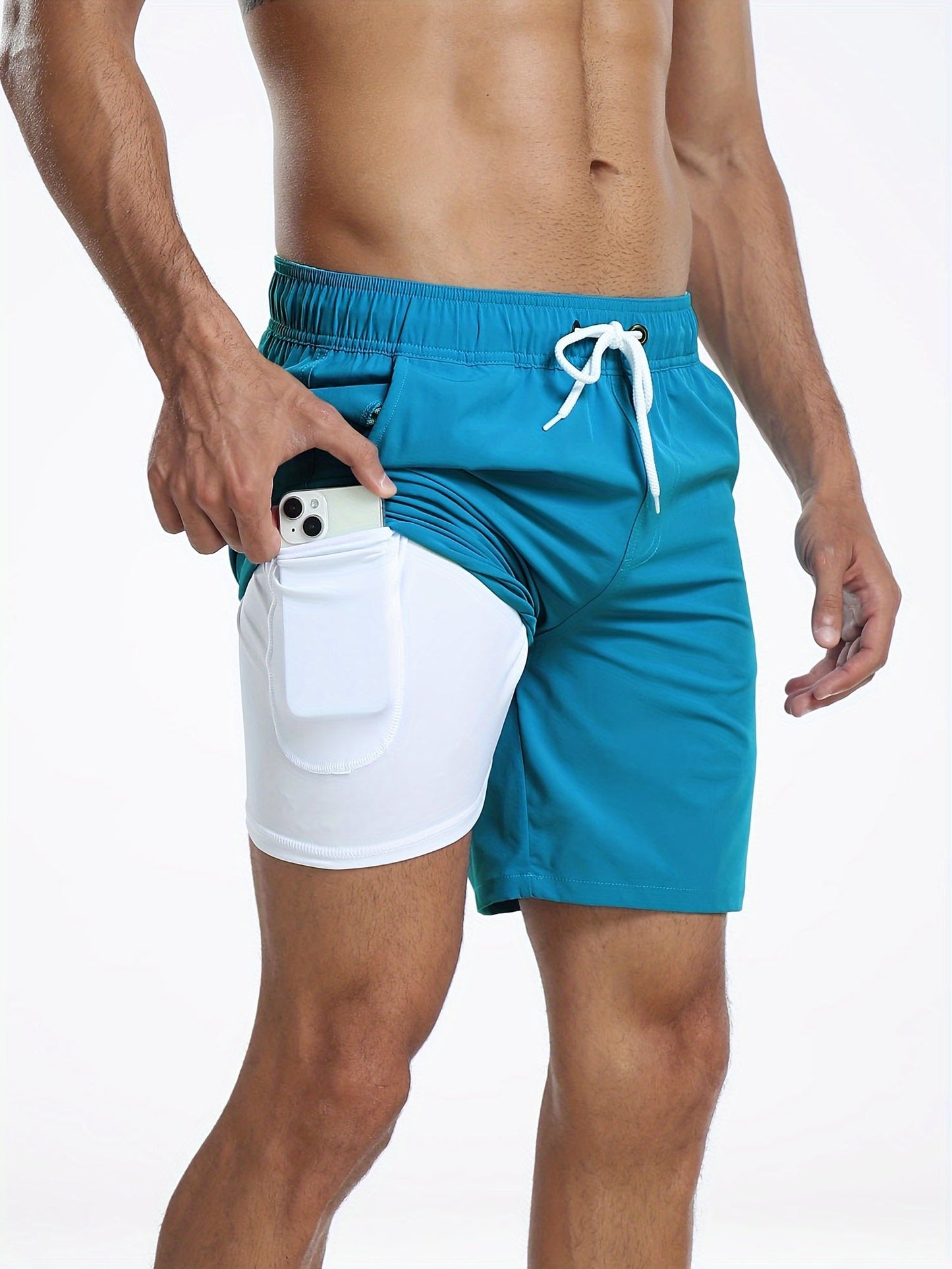 Short de bain avec poches