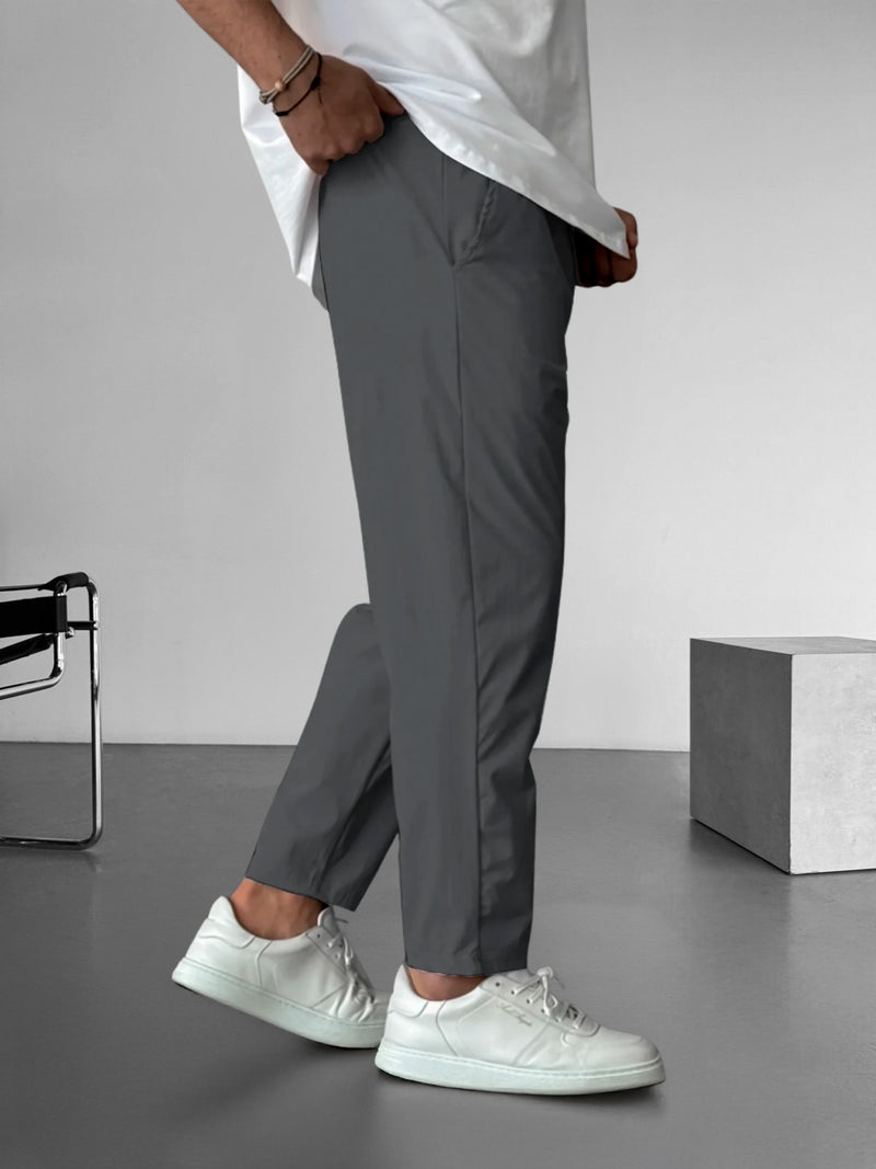 Pantalon fuselé élégant avec cordon de serrage