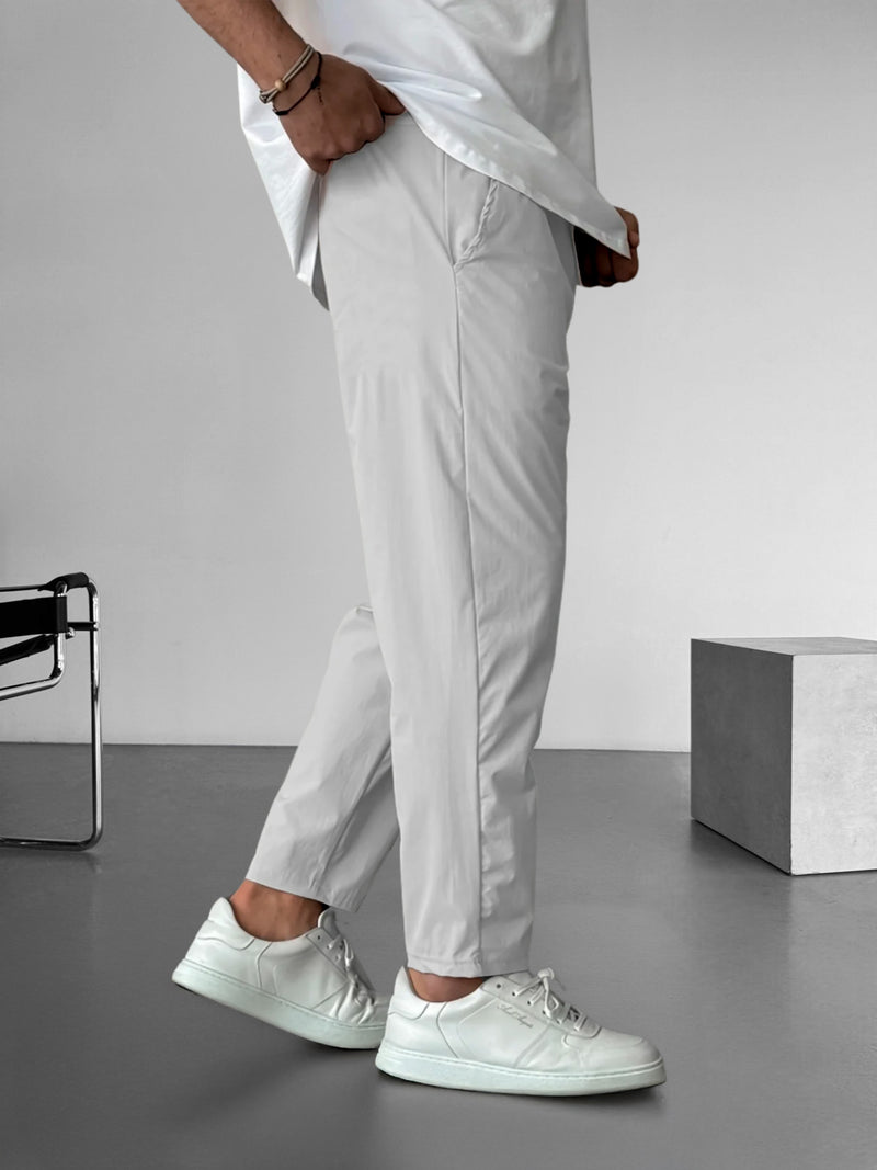 Pantalon fuselé élégant avec cordon de serrage