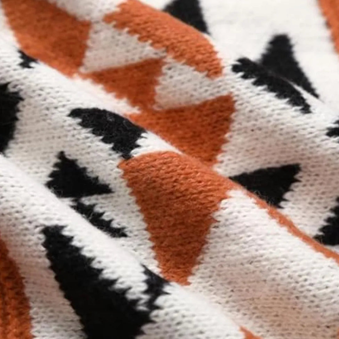 Cardigan élégant en jacquard