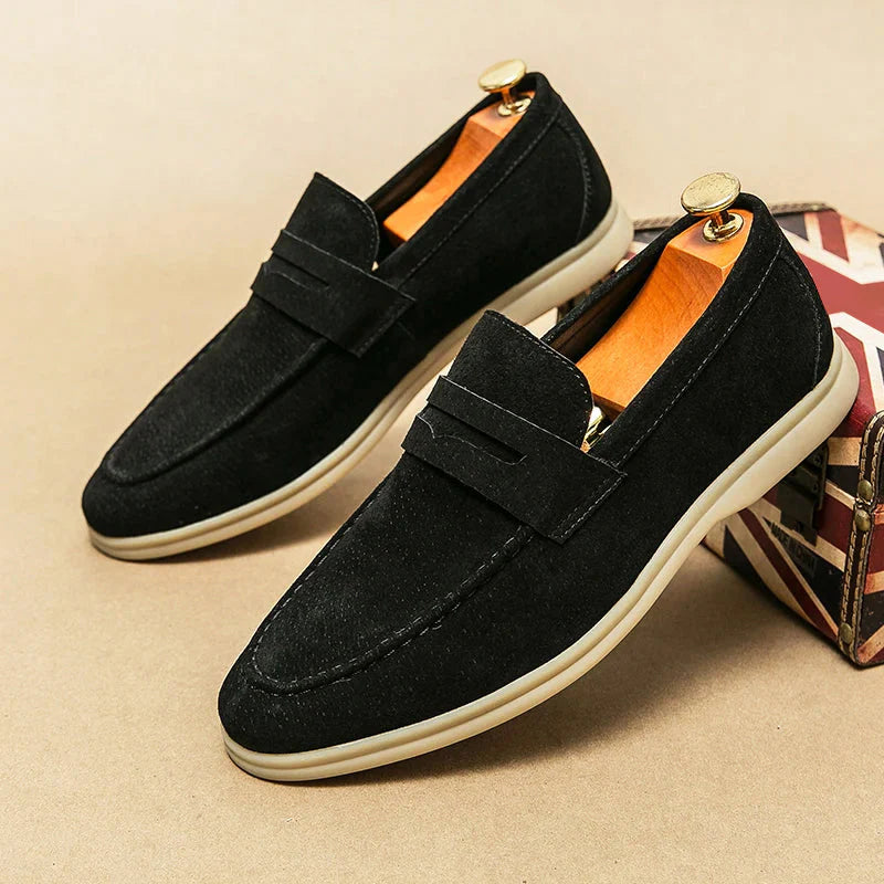 Mocassins en daim Firenze Chic