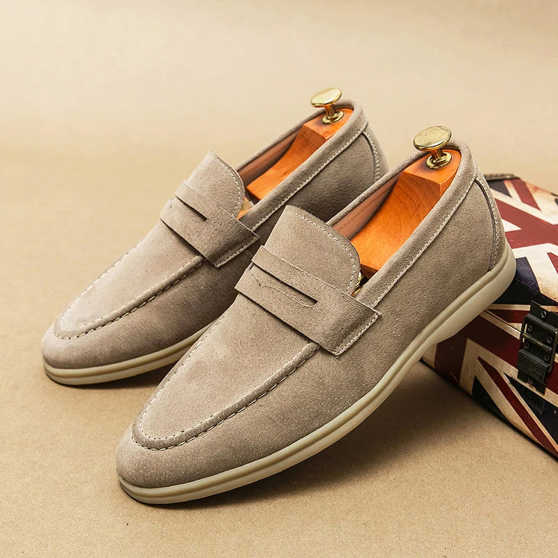 Mocassins en daim Firenze Chic