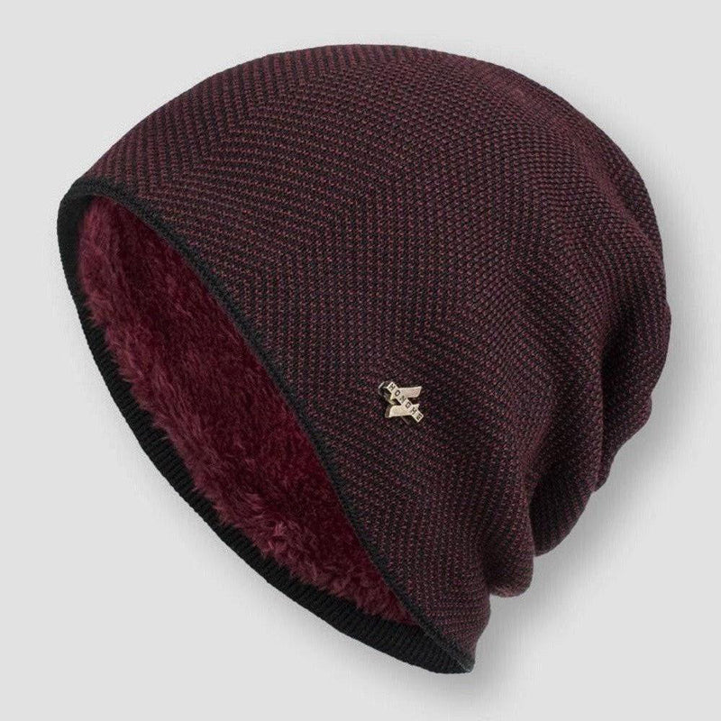 Bonnet en tricot thermique