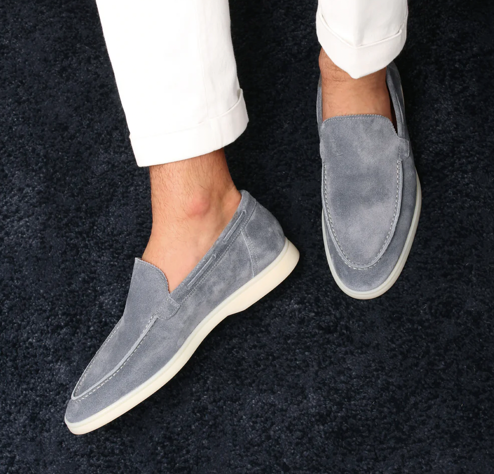 Mocassins en daim