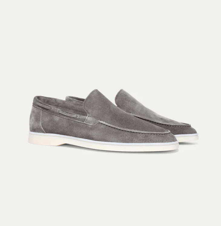 Mocassins en daim
