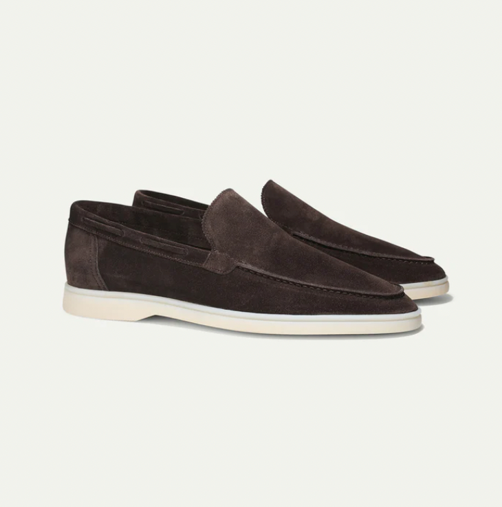 Mocassins en daim