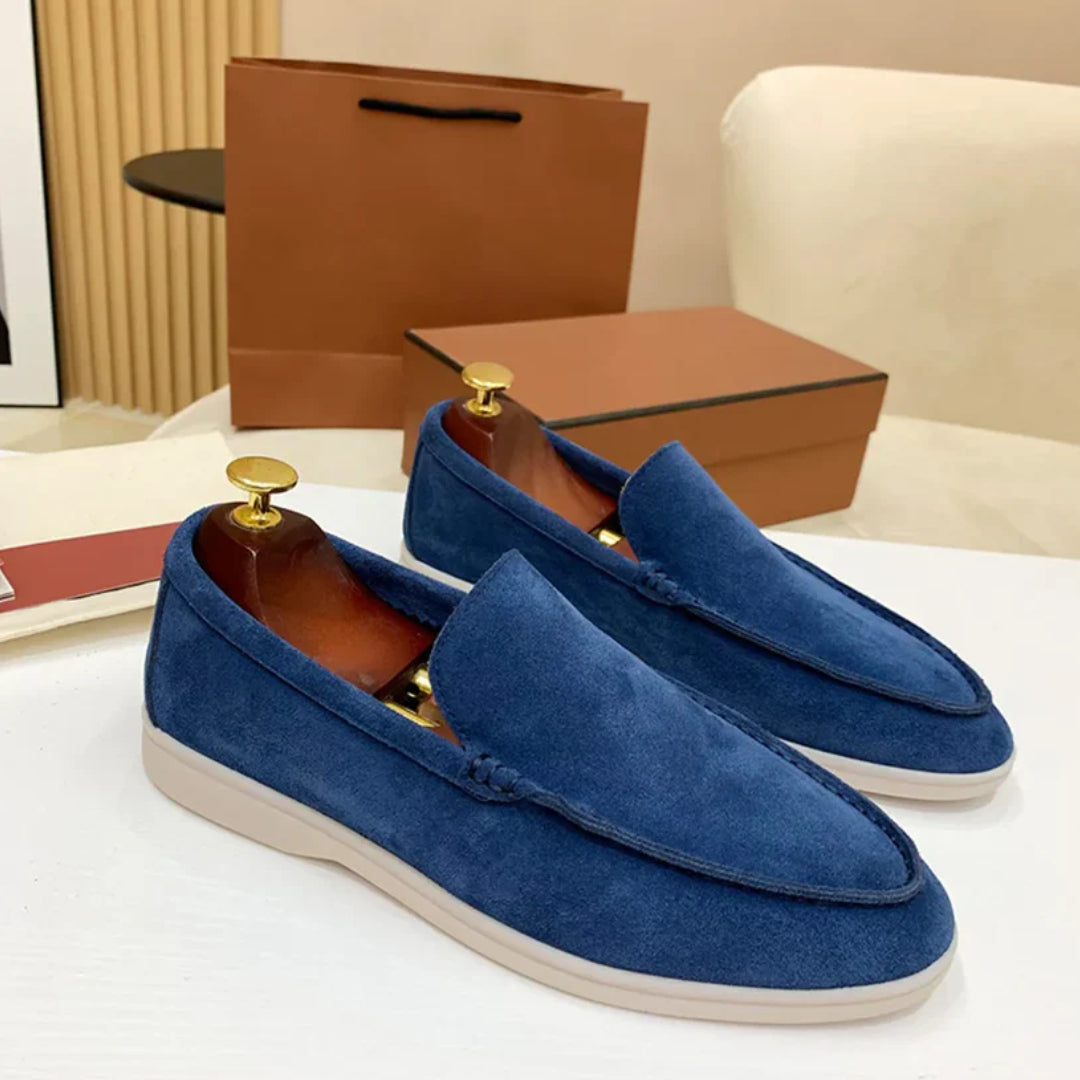 Mocassins classiques en daim
