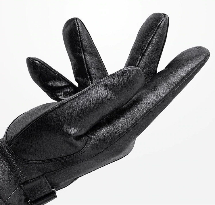 Gants en cuir élégants