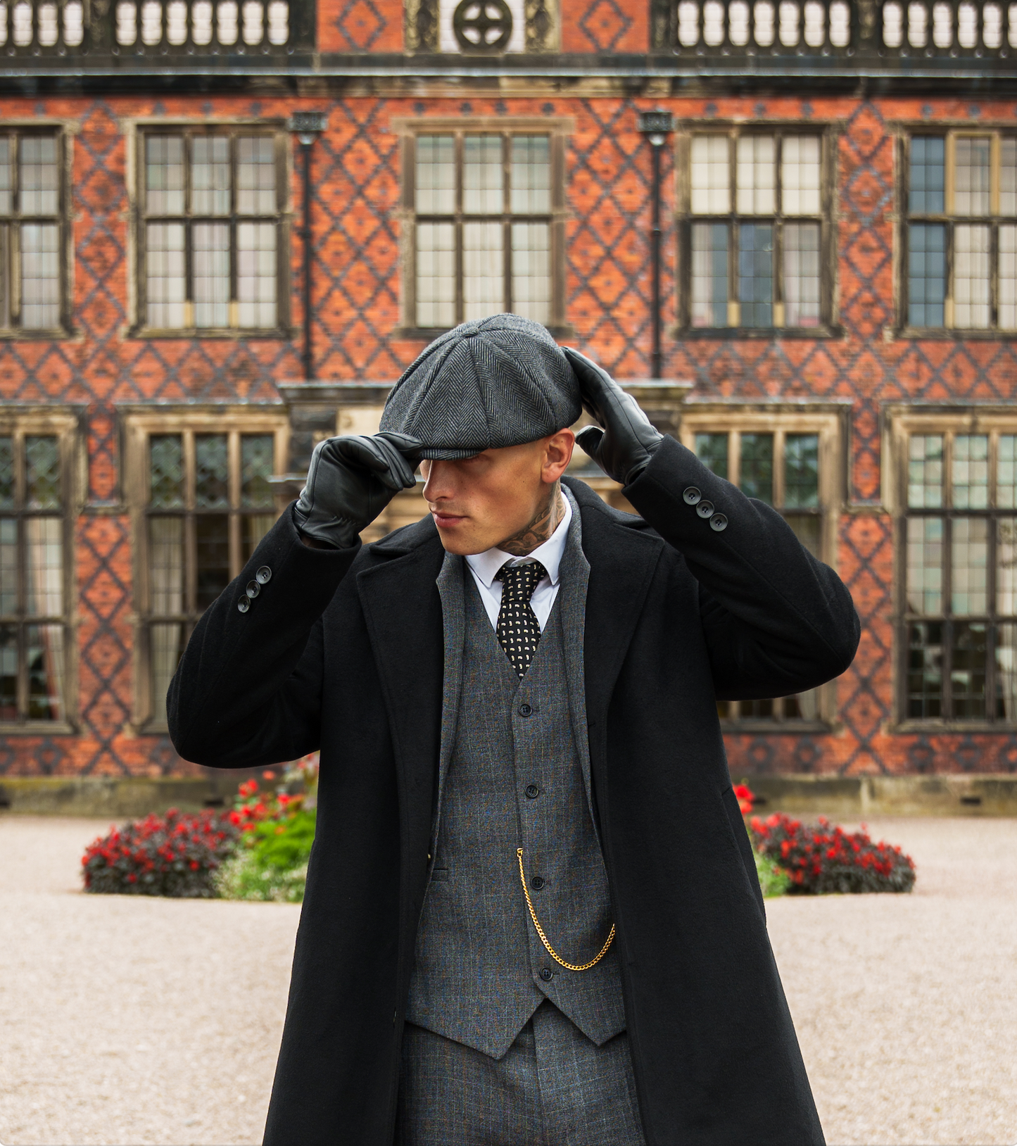 Gants en cuir élégants