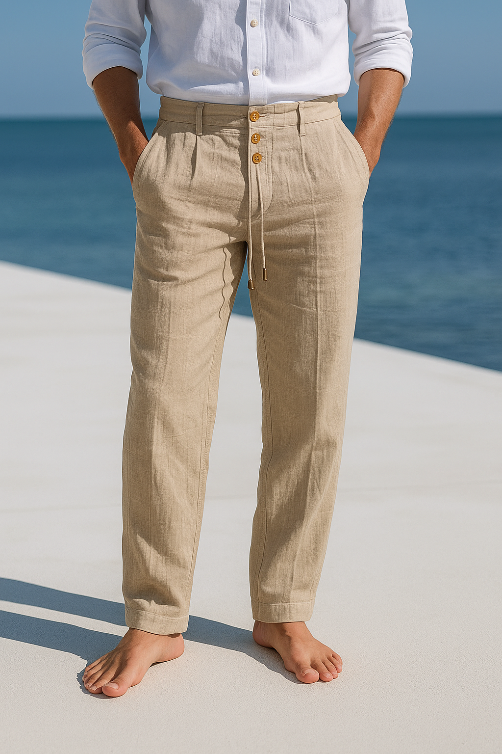 Pantalon d'été élégant