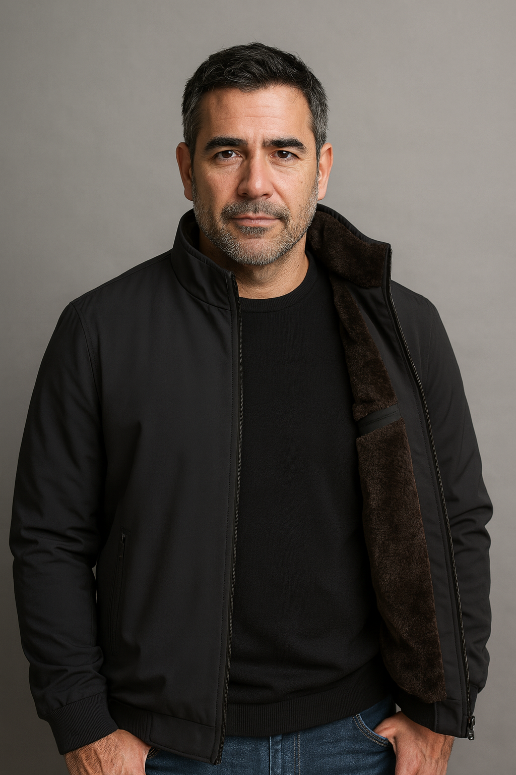 Veste doublée en polaire