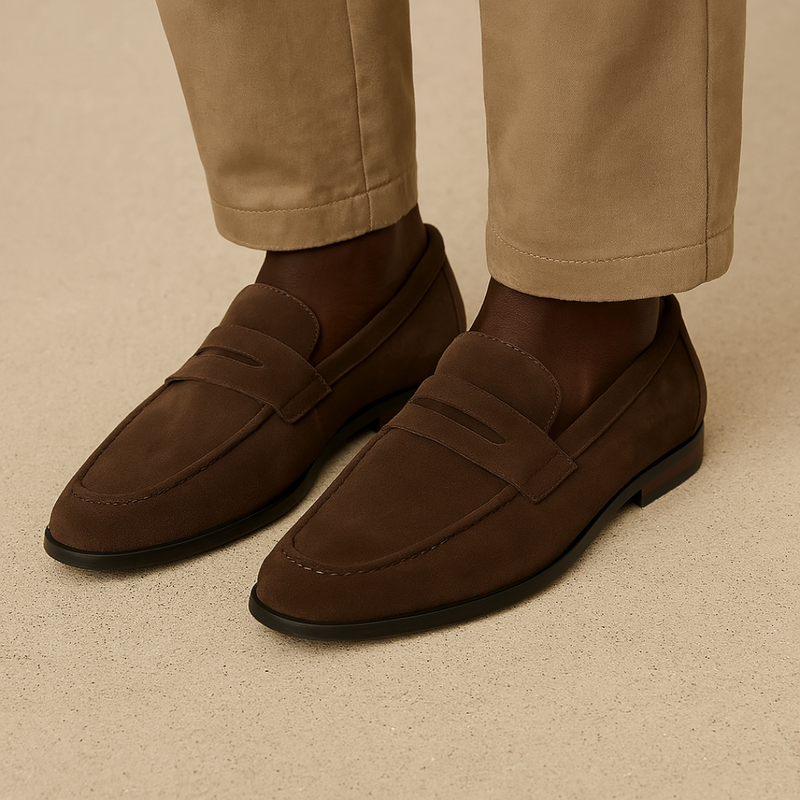 Mocassins en daim Old Money