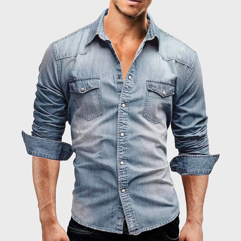 Chemise en denim élégante