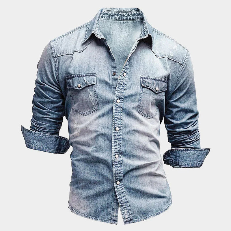 Chemise en denim élégante