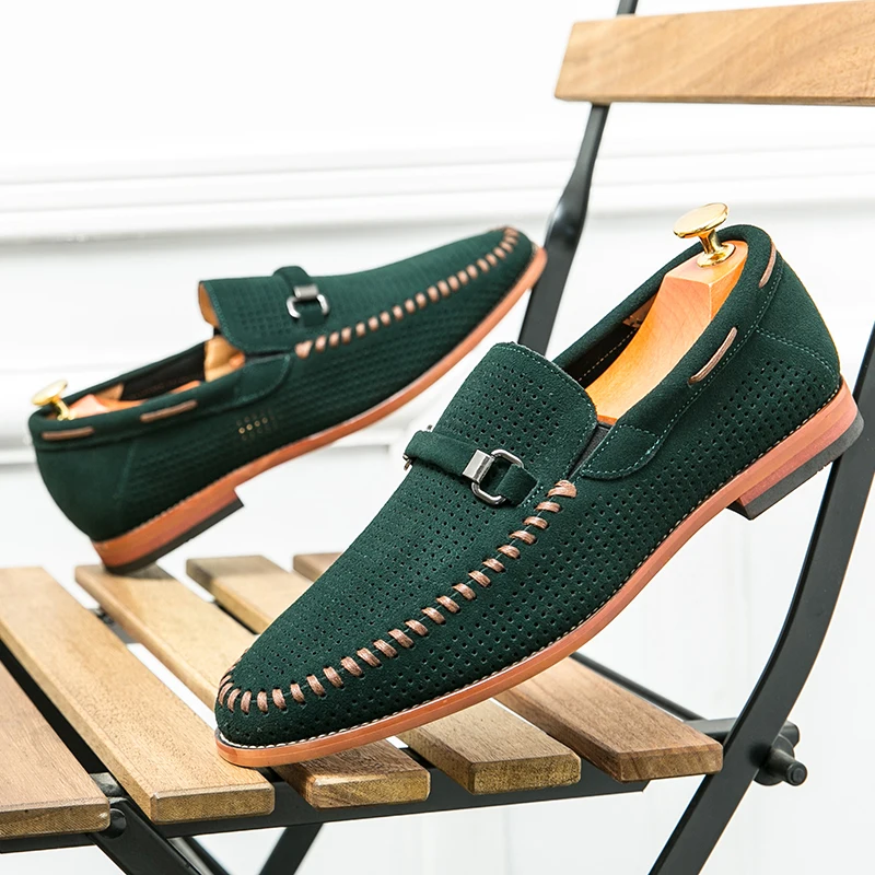 Mocassins en daim Firenze