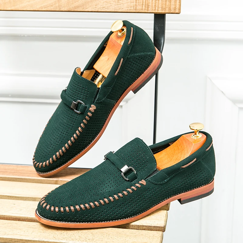 Mocassins en daim Firenze