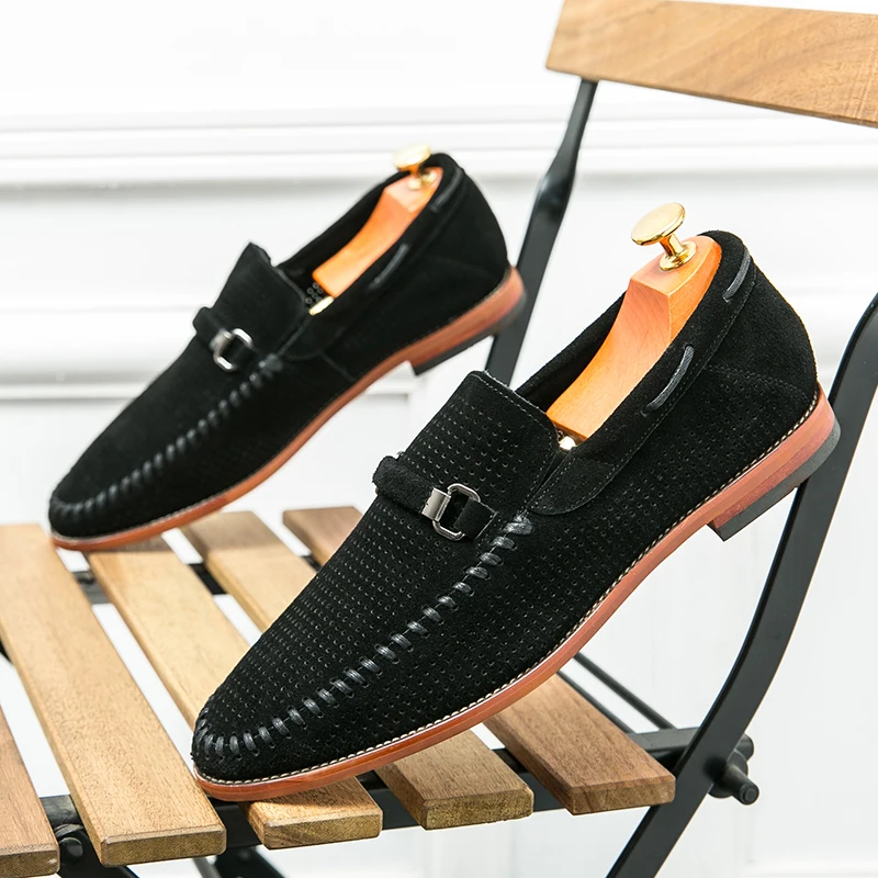 Mocassins en daim Firenze