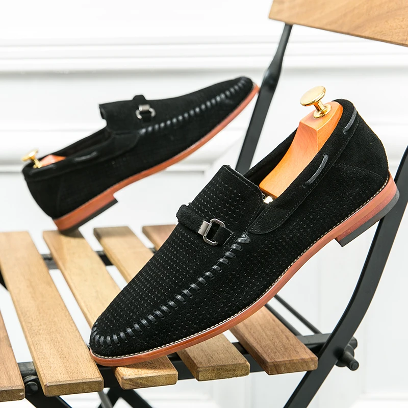 Mocassins en daim Firenze
