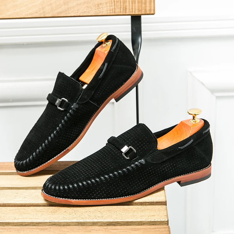 Mocassins en daim Firenze