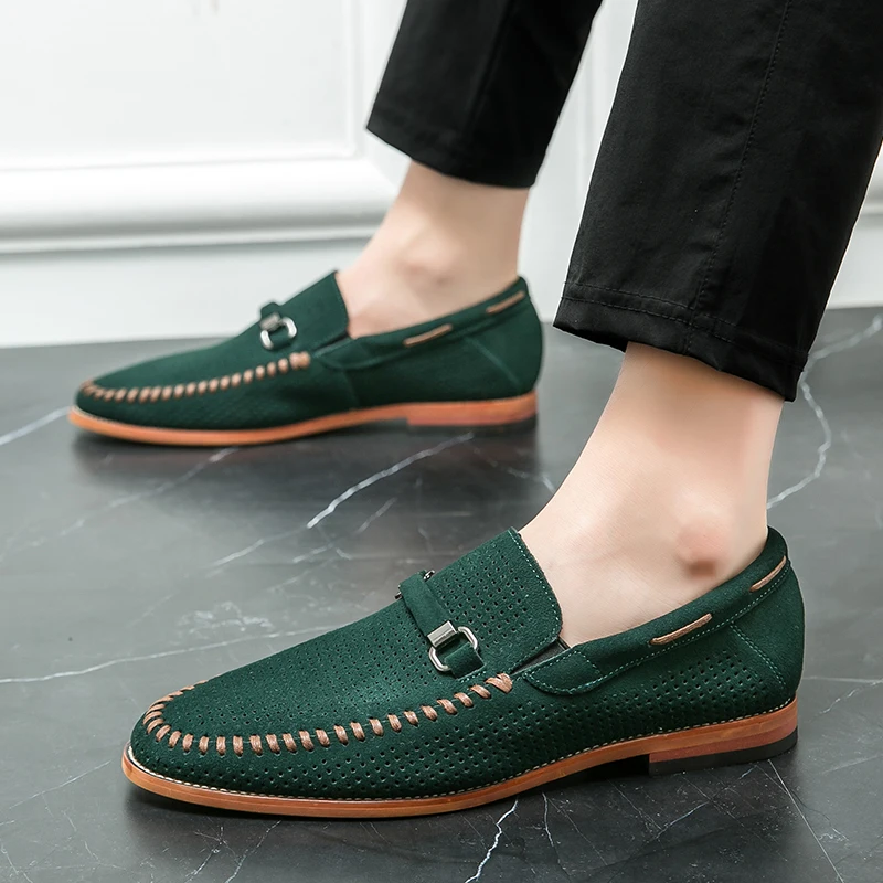 Mocassins en daim Firenze