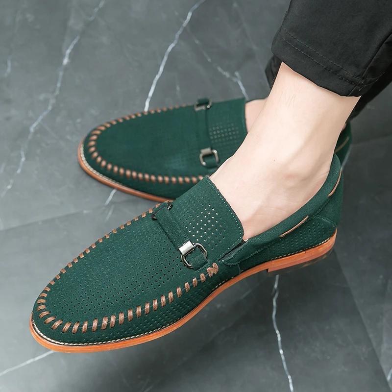 Mocassins en daim Firenze