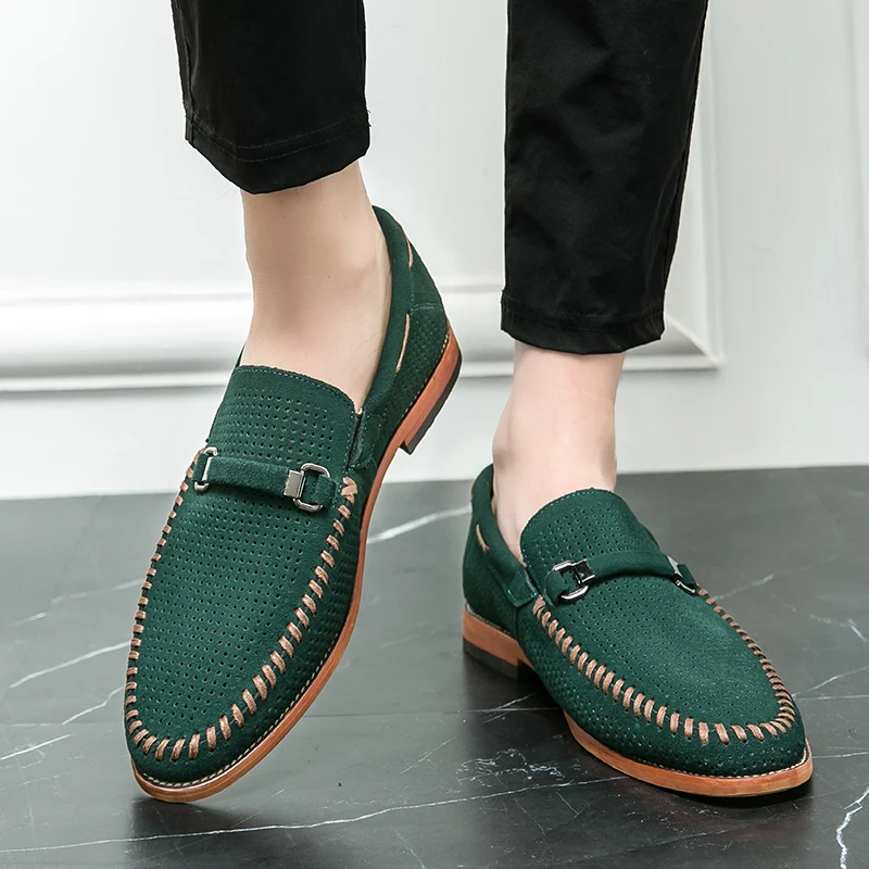 Mocassins en daim Firenze