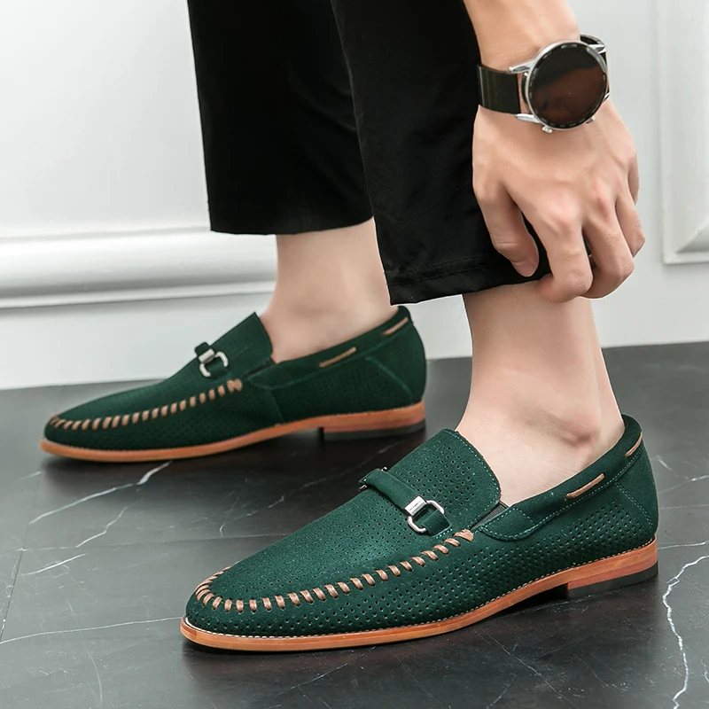 Mocassins en daim Firenze