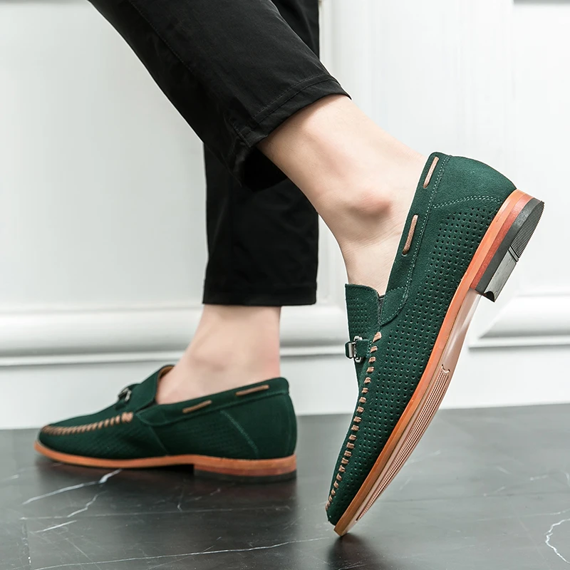 Mocassins en daim Firenze