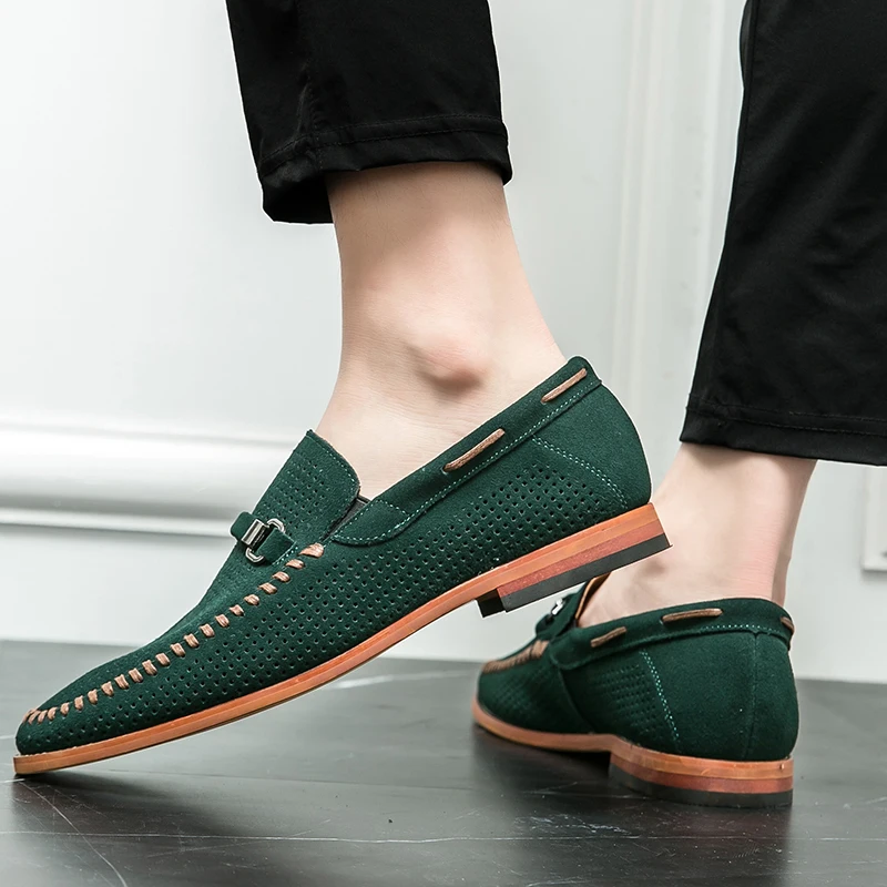 Mocassins en daim Firenze