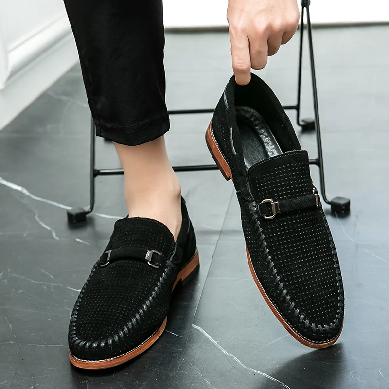 Mocassins en daim Firenze