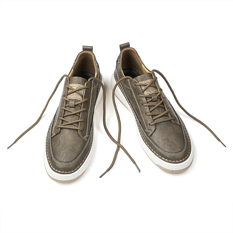 Baskets classiques en cuir