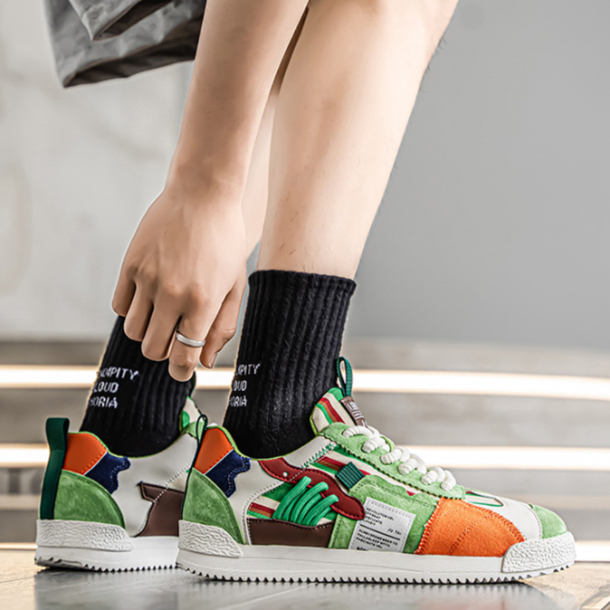 Chaussures rétro élégantes