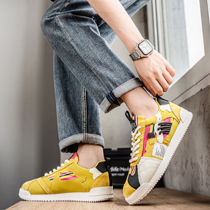 Chaussures rétro élégantes